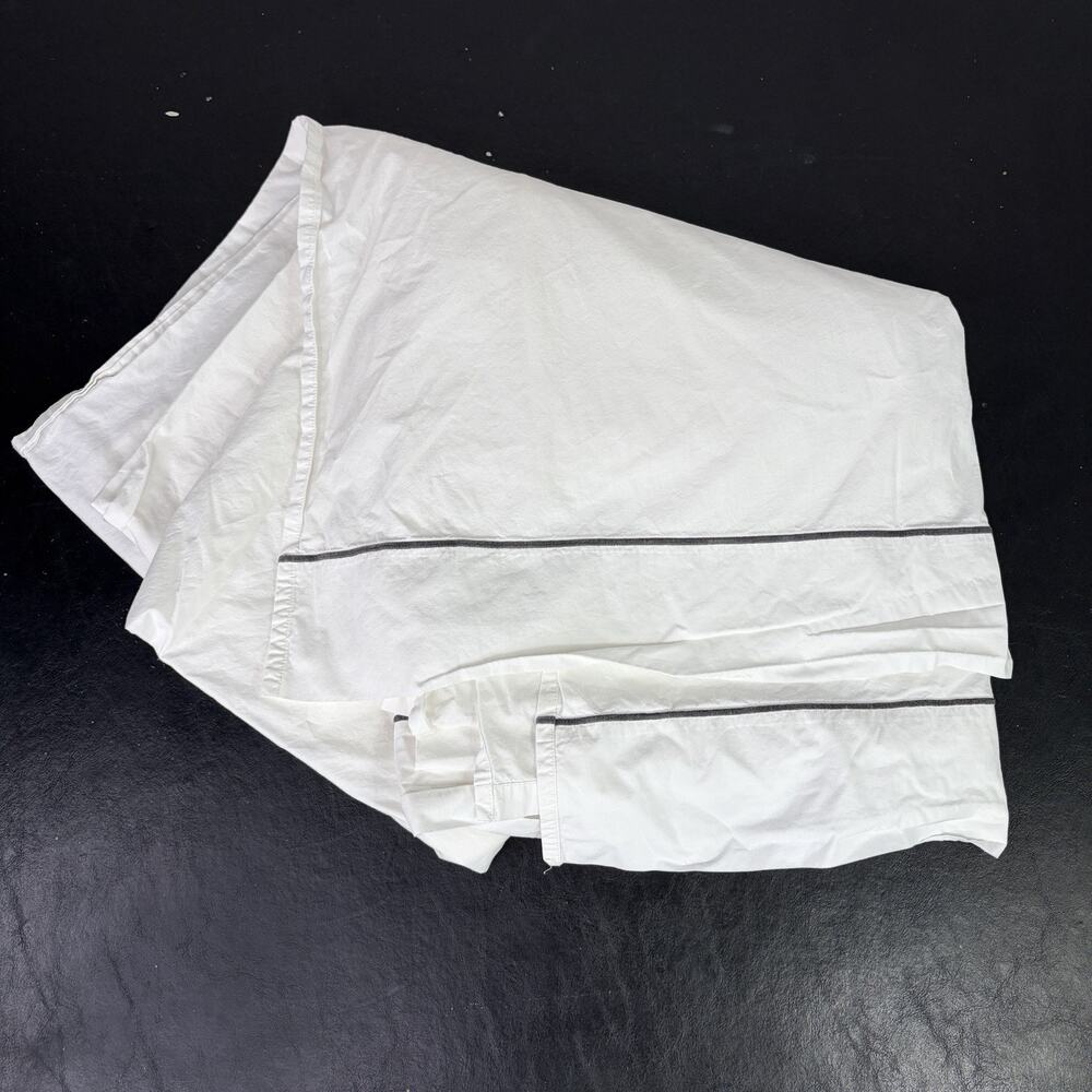 Frette 1860 King Size Flat Sheet 100% Cotton Made In Italy, breathable, luxury